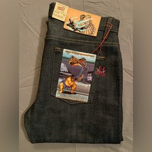 Naked & Famous x Street Fighter - E. Honda Heavy Sumo Selvedge - Weird Guy 34